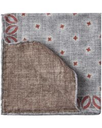 Brunello Cucinelli - Patterned Pocket Square - Lyst