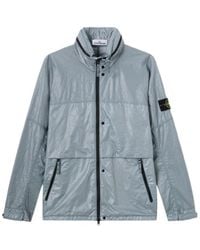 Stone Island - Hooded Jacket With Water-Resistant Membrane - Lyst