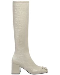 Courreges - Courrèges Reedition Ac Vinyl Square Toe Boots - Lyst