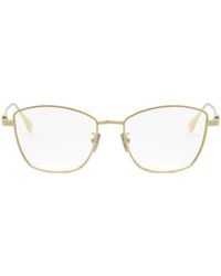 Fendi - Eyewear	Irregular Frame Glasses - Lyst