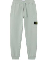 Stone Island - Slim-Fit Sweatpants With Cargo Pocket - Lyst