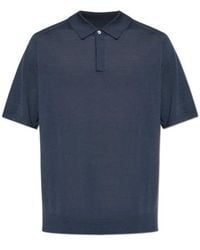 Paul Smith - Fine Knit Polo Knitted Top - Lyst