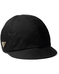 Prada - Logo-Plaque Baseball Hat - Lyst