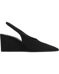 Alaïa - Alaïa Slingback Wedge Shoes - Lyst