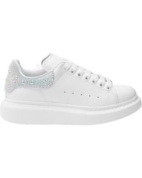 McQueen - Oversized Lace-Up Sneakers - Lyst