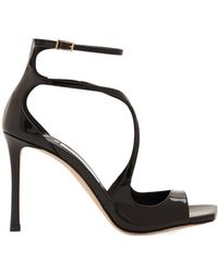 Jimmy Choo - Square-Toed High-Heeled Sandals - Lyst