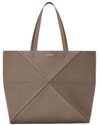 Loewe - Large Puzzle Fold Tote Bag - Lyst