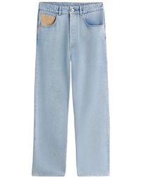 Drole de Monsieur - Drôle De Monsieur Straight Leg Jeans - Lyst