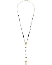 Dolce & Gabbana - 18Kt Sapphire Rosary Necklace - Lyst