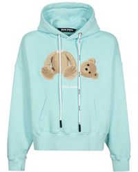 Palm Angels - Teddy Bear Drawstring Hoodie - Lyst