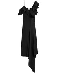 Celine - Asymmetric Lingerie Dress - Lyst