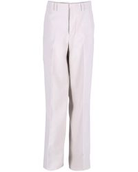 Ami Paris - Pressed Crease Tailored Trousers - Lyst