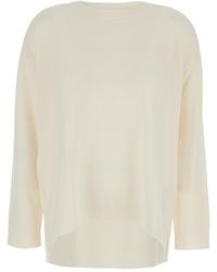 P.A.R.O.S.H. - P.A.R.O..H. Asymmetric Hem Wool Sweater - Lyst