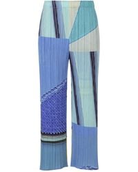 Pleats Please Issey Miyake - Pleats Please Issey Miyake City Collage Pleated Pants - Lyst