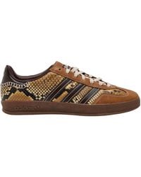 adidas Originals - Faux Fur Low-Top German Training Shoes - Lyst