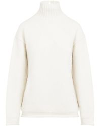 Bottega Veneta - High Neck Knitted Jumper - Lyst