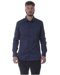 Armani Collezioni - Cotton Long-Sleeved Shirt - Lyst