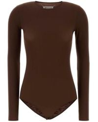 Maison Margiela - Four-Stitch Long-Sleeved Bodysuit - Lyst