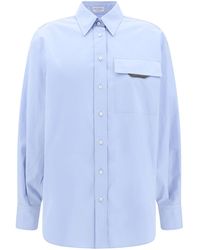 Brunello Cucinelli - Shirt With Iconic Jewelry Detail - Lyst