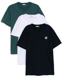 Moncler - Label T-Shirt 3-Pack - Lyst