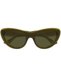 Bottega Veneta - Eyewear Bombe Cat Eye Frame Sunglasses - Lyst