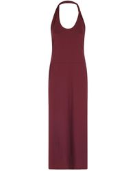 Seventy - Cut-Out Halterneck Maxi Dress - Lyst