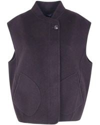 Soeur - Adeline Oversized Sleeveless Jacket - Lyst