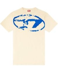 DIESEL - T-Boxt Logo Printed Crewneck T-Shirt - Lyst