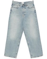 Haikure - Denim Trousers With Belt Loops - Lyst