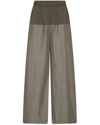 St. Agni - Relaxed Splice Pants - Lyst