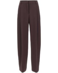 ANDAMANE - Casual Trousers With Belt Loops - Lyst