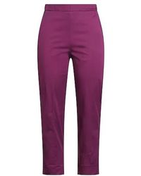 MAX&Co. - High-Waisted Slim-Fit Cropped Pants - Lyst