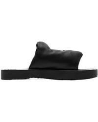 Burberry - Ekd Embossed Slab Slip-On Slides - Lyst