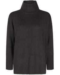 Antonelli - Turtleneck Long Sleeve Sweater - Lyst