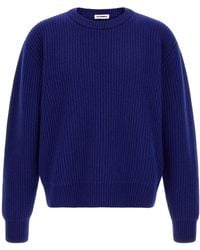 Jil Sander - Fishermans Rib Knitted Sweater - Lyst