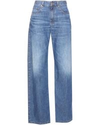 Brunello Cucinelli - Cotton Straight-Leg Jeans Clothing - Lyst