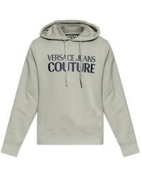 Versace Jeans Couture - Couture Logo Hoodie Sweater - Lyst