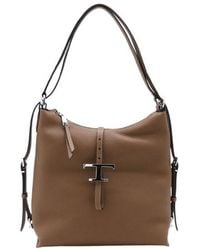 Tod's - Small T Timeless Leather Shoulder Bag - Lyst