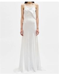 Ann Demeulemeester - Aaricia Long Bias Slip Dress - Lyst
