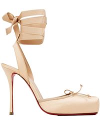 Christian Louboutin - Cassia Lace-Up Pumps - Lyst
