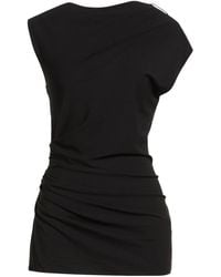 Brunello Cucinelli - Solid Color Sleeveless Top - Lyst