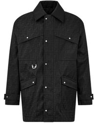 Fendi - Logo Blouson Jacket - Lyst
