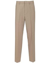 Emporio Armani - Seersucker Tailored Pants - Lyst