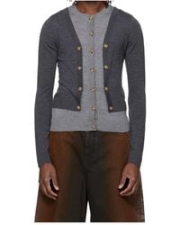 Egonlab - Layered Wool Cardigan - Lyst