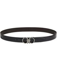 Ferragamo - Ferragamo Reversible Belt - Lyst