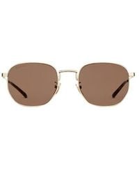 Gucci - Round Frame Sunglasses - Lyst