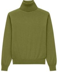 Saint Laurent - Turtleneck Long-Sleeved Jumper - Lyst