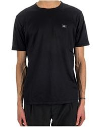 C.P. Company - Logo Patch Crewneck T-Shirt - Lyst