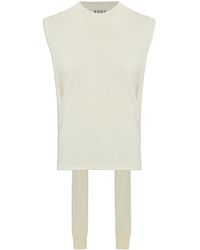 Rohe - Open-Back Wrap Knitted Top - Lyst