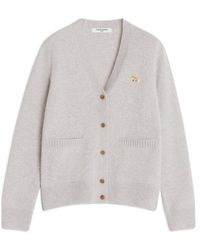 Maison Kitsuné - Maison Kitsuné Baby Fox Boxy Cardigan - Lyst